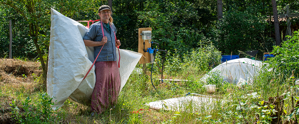 Haushaltsbiogas zum Kochen